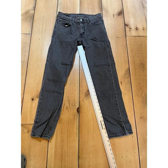 Levi Men's Faded Black 511 Denim Jeans. Size W30 L32 - Picture 7 of 7